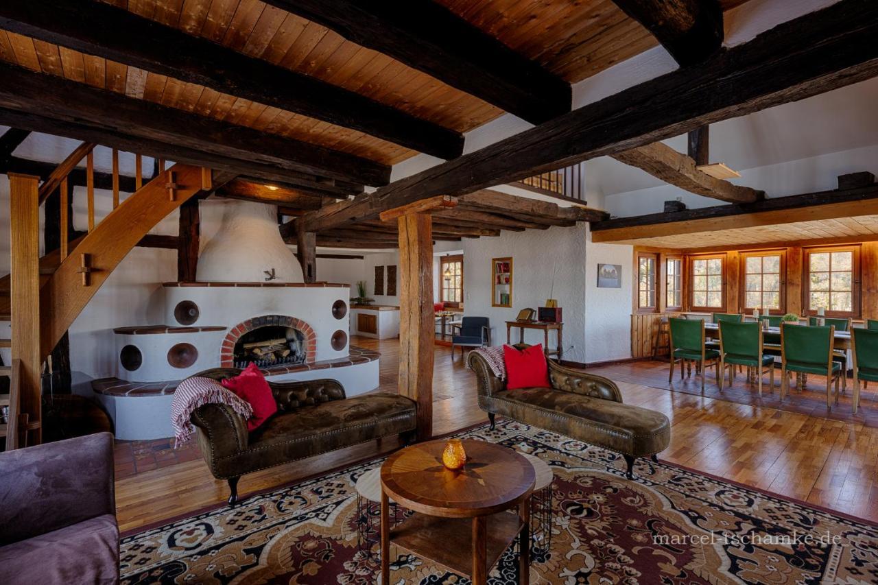 Wohnen Auf Der Ritterburg Villa Hassmersheim Bagian luar foto
