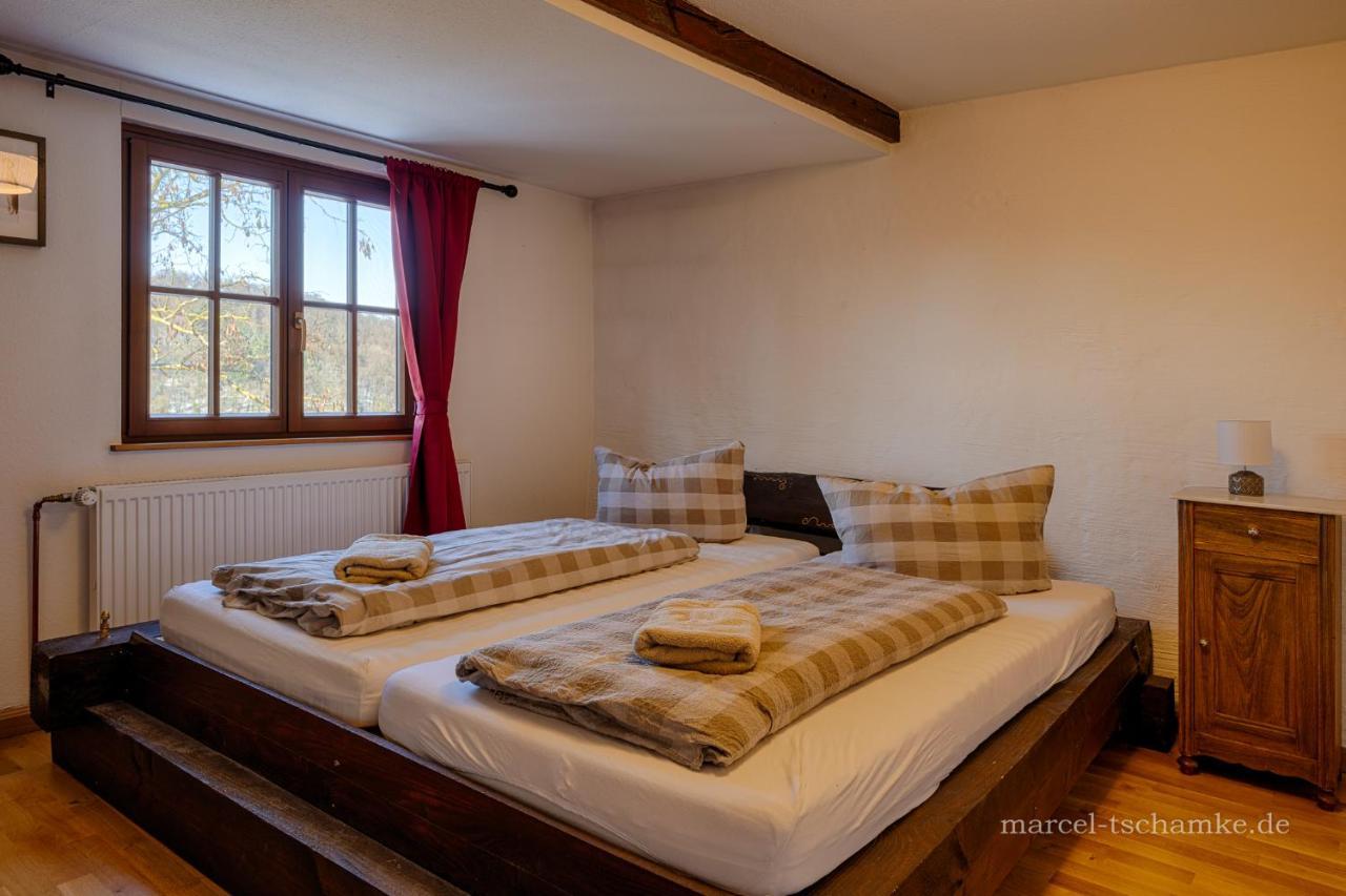 Wohnen Auf Der Ritterburg Villa Hassmersheim Bagian luar foto